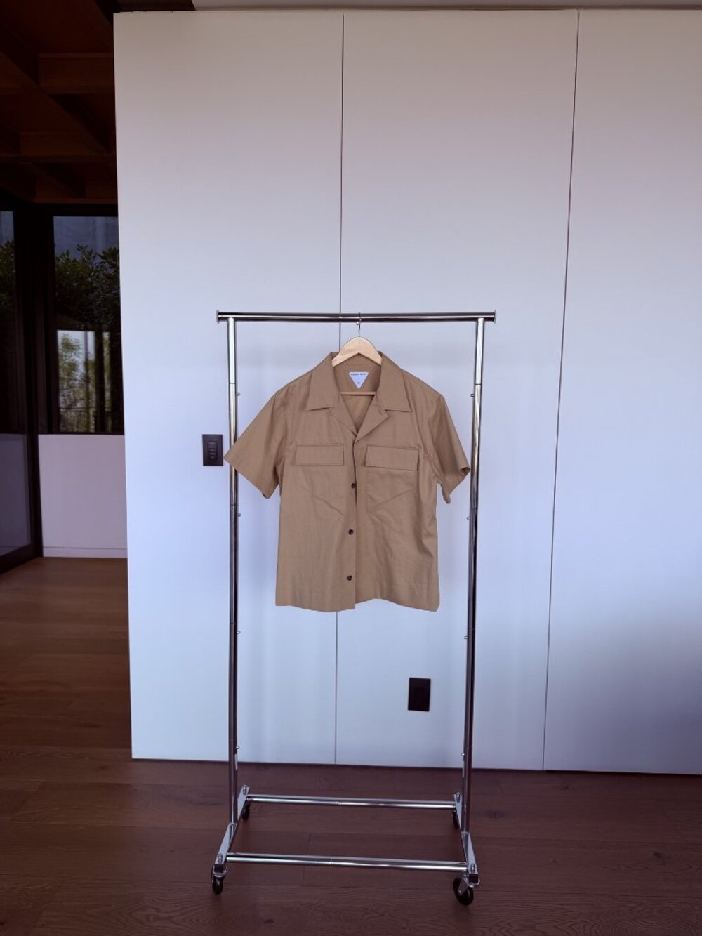Bottega Veneta Tan Utility Shirt - Size 52